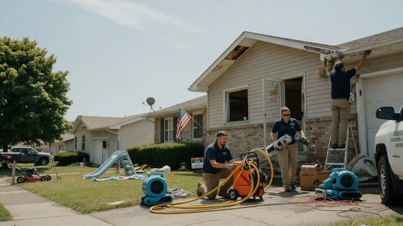 Water Damage Restoration in Urbana, IN near me